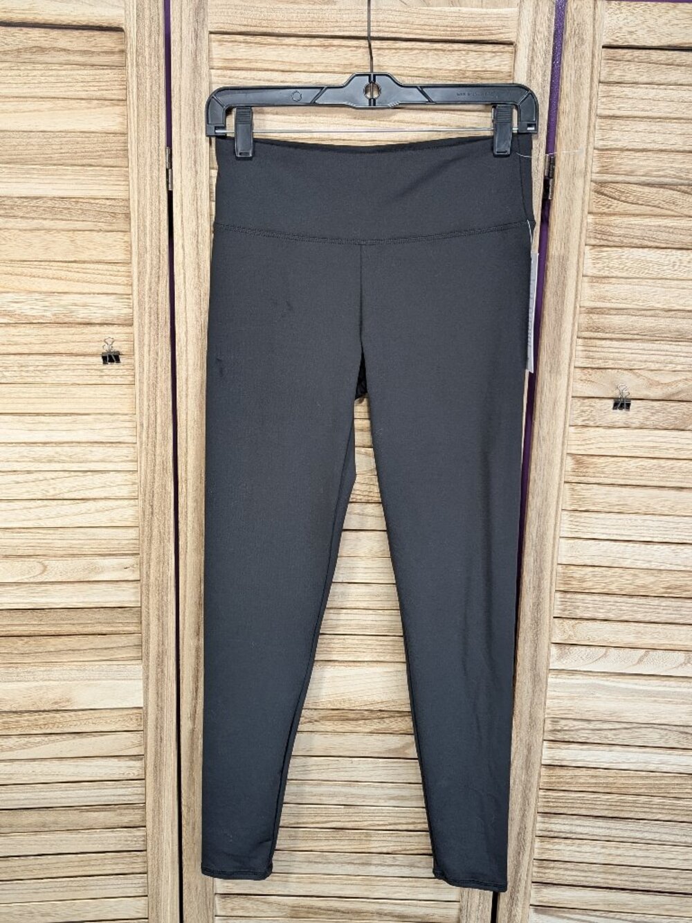 Threads 4 Thought ReActive Black High-Waist Active Leggings Size Small NWT